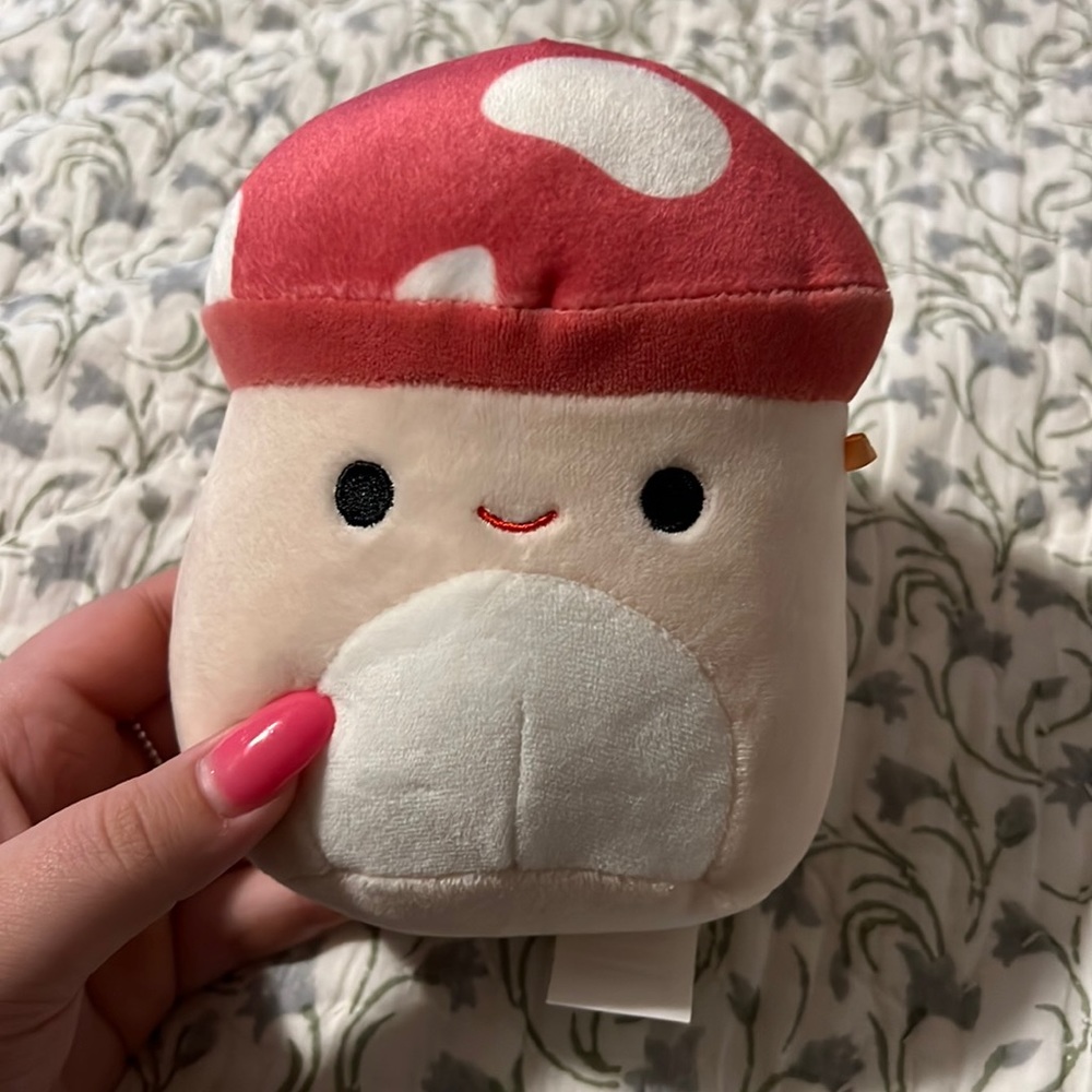 Malcolm The Mushroom Squishmallow 5”